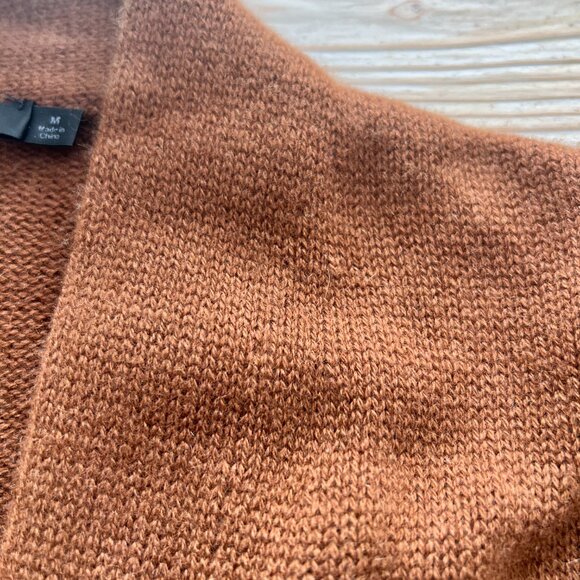 Jenni Kayne Cashmere Sweater Coat Cardigan – Chestnut Brown – Size M - Picture 4 of 7